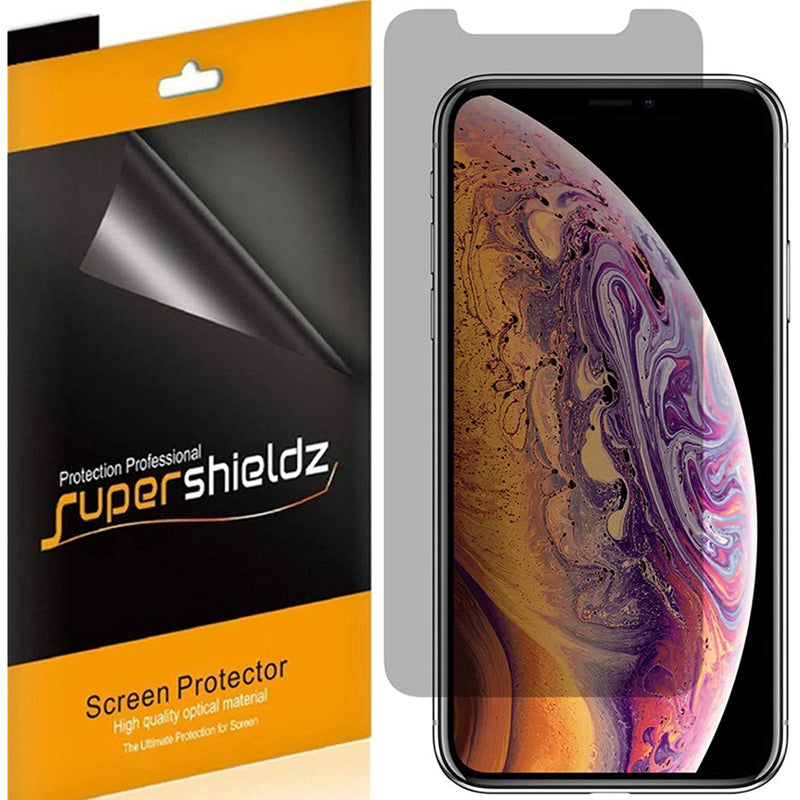 2 Pack Supershieldz Privacy Anti Spy Screen Protector Shield Designed For Apple Iphone 11 Pro And Iphone X Xs 5 8 Inch