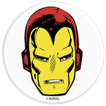 Marvel Iron Man Comic Portrait Head Grip And Stand For Phones And Tablets