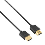 Pasow 4K Hdmi Cable Ultra Thin Male To Male 36Awg High Speed Slim Cable 1 5Ft 0 5M