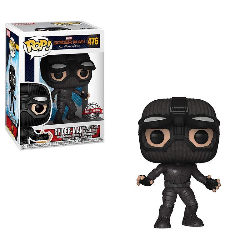 Funko Pop Marvel Spider Man Far From Home Spider Man Th Suit Goggles Up Exclusive