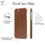 Woodcessories Ecocase Slim Series Iphone 6 Plus 6S Plus Case Cover Protection Made Of Real Sustainable Wood Premium Design Walnut