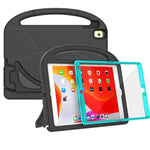 Kids Case For New Ipad 10 2 2020 2019 Ipad 8Th 7Th Generation Case With Built In Screen Protector Shockproof Light Weight Handle Stand Case For Ipad 10 2 2020 2019 Black And Turquoise
