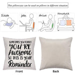 Inspirational Throw Pillow Cover Gift