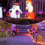Solar Torch Light with Flickering Flame for Garden Decor