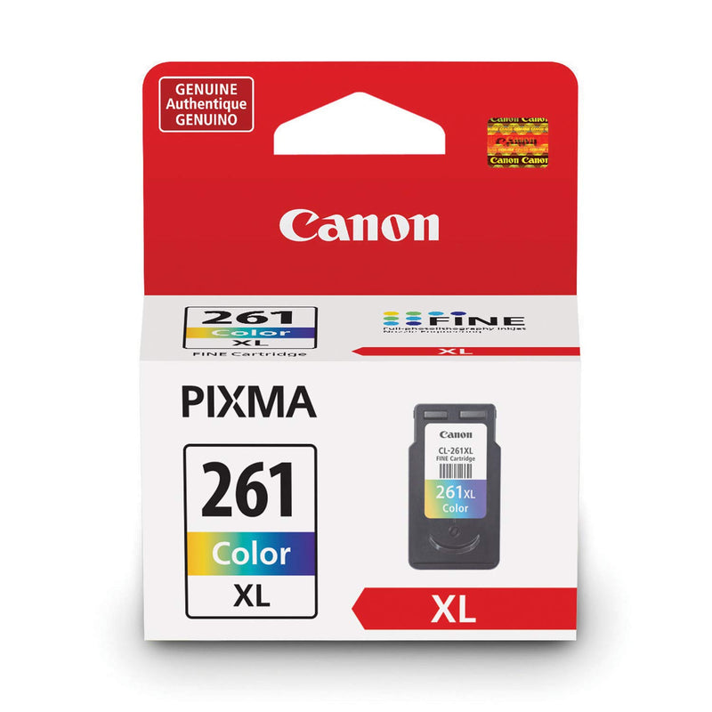 Genuine Canon Cl 261Xl Colour Ink Cartridge Ink