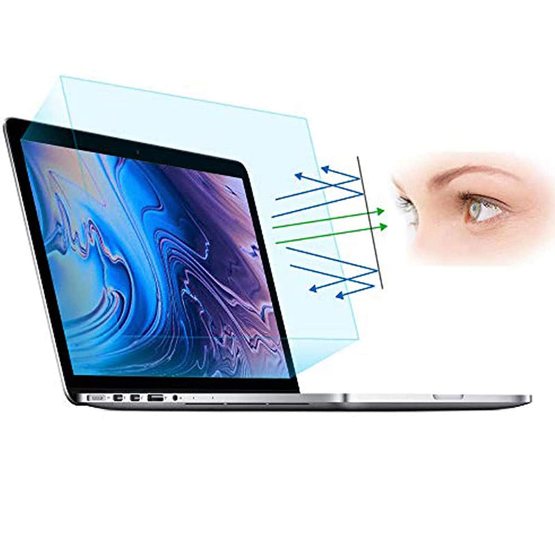 2 Pack Eye Protection Anti Blue Light Anti Glare Screen Protector Compatible With 2015 2012 Macbook Pro 15 Inch Retina Model A1398