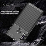 Galaxy A20S Case Galaxy A20S Cover Cruzerlite Design Back Cover Anti Scratch Shock Absorption Case For Samsung Galaxy A20S Carbon Black