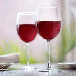 Oval Wine Glasses Set Of 4