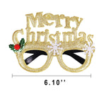 Christmas Decoration Costume Eyeglasses For Christmas Parties