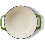 Cast Iron Covered Dutch Oven Enamled