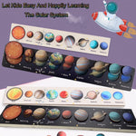 Solar System Puzzles For Kids Age 3 5 Wooden Space Jigsaw Planets Preschool Education Learning Montessori Toys For Toddlers 1 2 3 Year Old Boy Girl Christmas Birthday Gifts For Baby