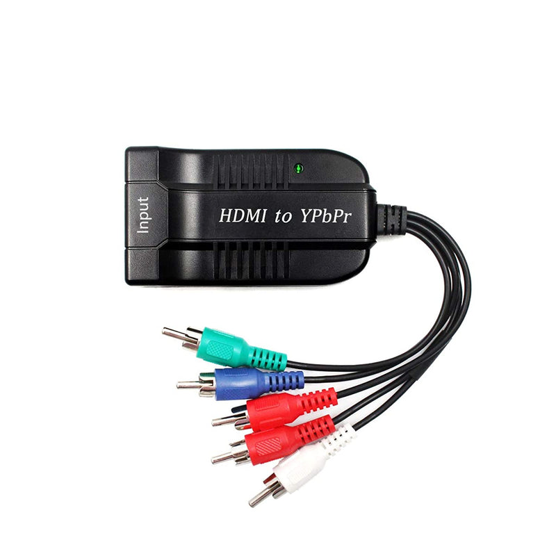 Female Hdmi To Male Scaler Ypbpr Converter Hdmi To Video Ypbpr Adapter Hdmi To Scaler Component Converter With Ypbpr Cable Power Adapter Compatible For Apple Tv Ps3 Xbox Fire Stick Dvd Players