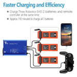 Battery Charger For Autel Robotics Evo 2 Ii Evo Ii Pro Evo Ii Dual Drone And Remote Conteller Rapid Multi Parallel Charging Hub Accessories