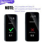 Battery Case For Samsung Galaxy S7 4700Mah Rechargeable Extended Battery Charging Case External Battery Charger Case Backup Power Bank Case New 5 1 Inch Black