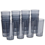 Plastic Restaurant Style Stackable Water Tumblers