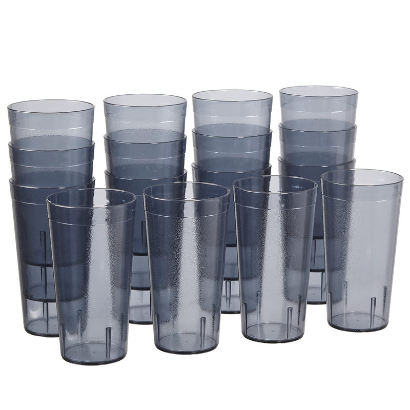 Plastic Restaurant Style Stackable Water Tumblers