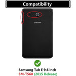 Galaxy Tab E Cover Galaxy Tab E 9 6In Cover Samsung 10 Inch Tablet Case Samsung Tab E 9 6 Inch Case Flip Cover Folding Case Cover For 9 6Inch Samsung Galaxy Tab E T560 Case Galaxy T561 Cover