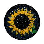 Celestial Sunflower Stars Witchy Space Night Sky Astrology Grip And Stand For Phones And Tablets