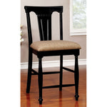Furniture Of America Cm3199Bc Pc 2Pk Sabrina Counter Height Chair Set Of 2 Dining