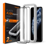 Spigen Tempered Glass Screen Protector Glas Tr Alignmaster Designed For Iphone 11 Pro 2019 Edge To Edge Protection
