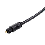 Oiyagai 2pcs Optical Toslink to Mini Toslink Jack Digital Audio Cable SPDIF OD 4.0 (1M / 3.2FT)