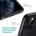 Esr Metal Kickstand Designed For Iphone 11 Pro Max Case Vertical And Horizontal Stand Reinforced Drop Protection Flexible Tpu Soft Back For Iphone 11 Pro Max 2019 Release Black