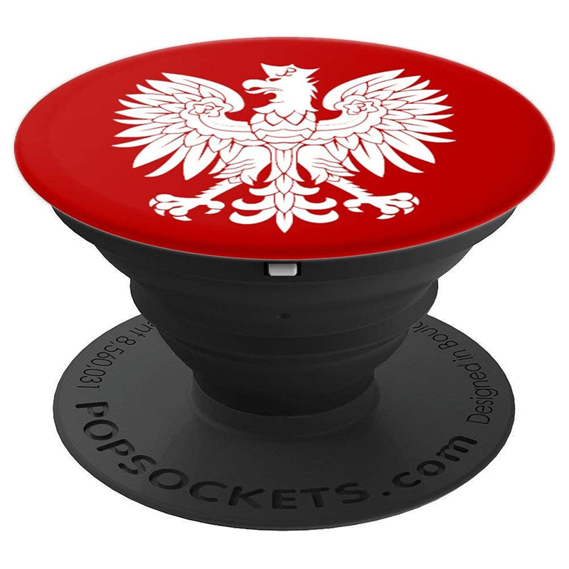 Polish Coat Of Arms Polska Polish Designs And Graphics Grip And Stand For Phones And Tablets