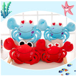Fuzzy Super Soft Pluhsie Crab Stuffed Toy