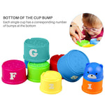 9 Pieces Stacking And Nesting Cups Early Learning Toyscolor Ped Randomly Educational Rainbow Stacking Nesting Cups Baby Building Set Early Educational S Toy For Baby Colorful