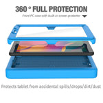 For Samsung Galaxy Tab A 8 0 Case 2019 Sm T290 T295 Tab A 8 0 2019 Case With Screen Protector Shockproof Light Weight Handle Stand Galaxy Tab A 8 0 Inch 2019 Kids Case Without S Pen Blue