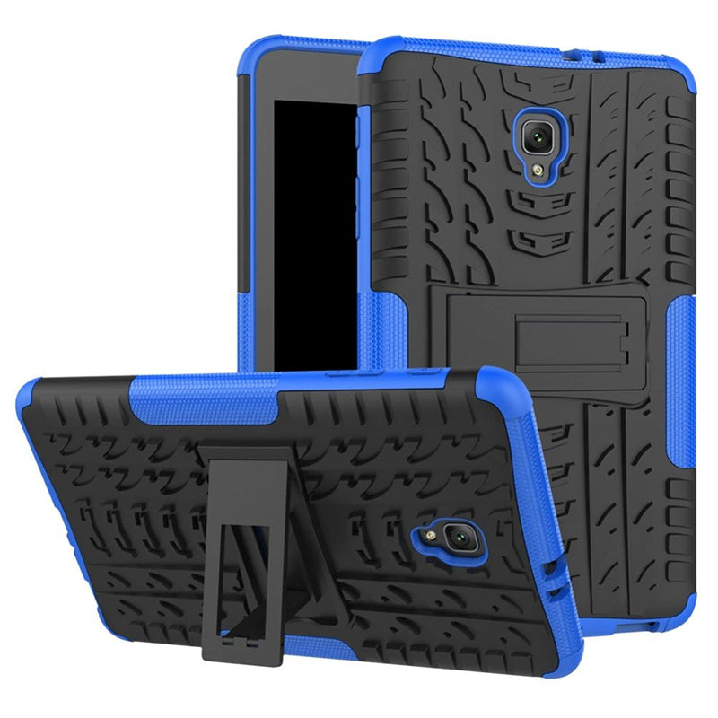 Tab A 8 0 T380 Case Dwaybox Rugged Heavy Duty Hard Back Case Cover With Kickstand For Samsung Galaxy Tab A 8 0 2017 Sm T380 T385 Samsung Tab A2 S 2017 Blue