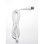 [UL Listed] OMNIHIL White 10 Feet Long AC Power Cord Compatible with Samsung Model UN55KS8500FXZA