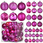 Ball Ornaments Set For Christmas