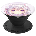 Anime Girl Grip Grip And Stand For Phones And Tablets