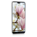 Clear Case Compatible with Huawei P20 - TPU Smartphone Backcover - Magnolias
