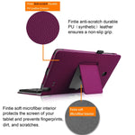 Fintie Keyboard Case For Ipad Mini 1 2 3 Premium Pu Leather Folio Stand Cover With Removable Wireless Bluetooth Keyboard For Ipad Mini 1 Ipad Mini 2 Ipad Mini 3 Purple