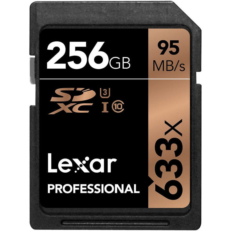 Lexar Lsd256Cbeu633 256Gb Sdxc Uhs Class 10 Memory Card