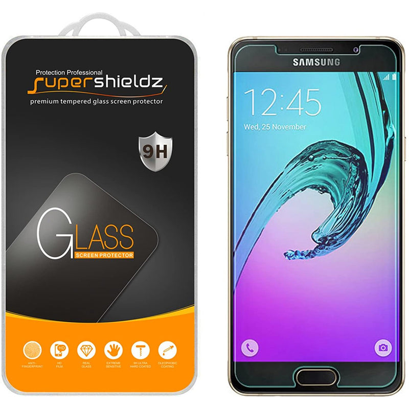 2 Pack Supershieldz Designed For Samsung Galaxy A5 2016 Tempered Glass Screen Protector Anti Scratch Bubble Free
