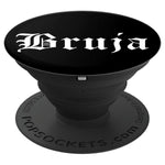 Bruja Old English Chola Grip And Stand For Phones And Tablets
