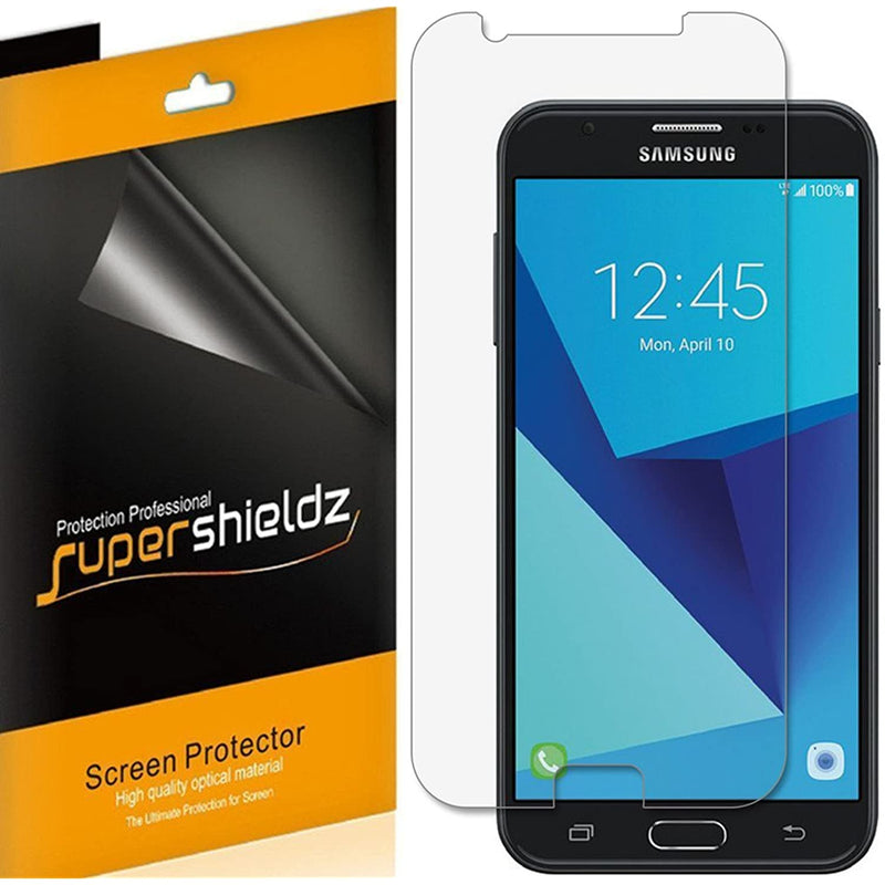 6 Pack Supershieldz Designed For Samsung Galaxy J7 Sky Pro Screen Protector High Definition Clear Shield Pet