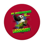 Kung Fu Panda My Awesomeness Is Legendary Po Grip And Stand For Phones And Tablets