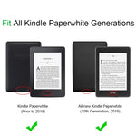 Flip Case For Kindle Paperwhite Fits All New 10Th Generation 2018 All Paperwhite Generations Slim Fit Vertical Multi Viewing Stand Cover With Auto Sleep Wake Love Tree