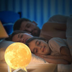 Moon Light Uses Dimmable And Touch Control