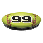Softball 99 Softball Number 99 Grip And Stand For Phones And Tablets