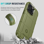 Iphone 13 Pro Case Labilus Rugged Shield 8Ft Drop Proof Tpu Thick Armor Tactical Protective Case Compatible With 13 Pro 6 1 Inch Army Green