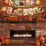 Vintage Happy Thanksgiving Banner