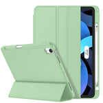Ipad Air 4 Case 2020 With Pencil Holder Ipad Air 4Th Generation Case 10 9 Inch Smart Ipad Case Support Touch Id And Auto Wake Sleep With Auto 2Nd Gen Pencil Charging Matcha Green