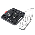 Niceyrig V Lock Plate Assembly Kit With Female V Dock Male V Lock Compatible With Dji Ronin M Mx