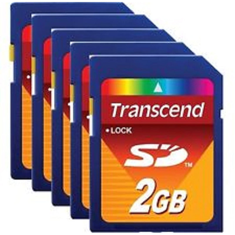 Lot Of 25 Transcend 2 Gb Sd Flash Memory Card Ts2Gsdc