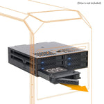 Icy Dock Tool Less 6 X 2 5 Sata Hdd Ssd Hot Swap Mobile Rack Cage In 1 X 5 25 Drive Bay Expresscage Mb326Sp B